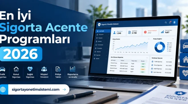 En İyi Sigorta Acente Programları 2026